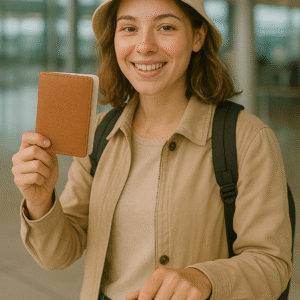 Protège-passeport Tabac
