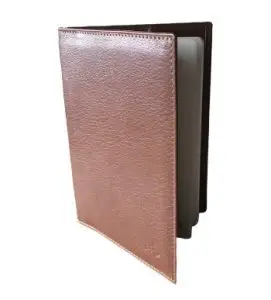 Protège-passeport Marron Clair