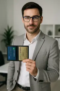 Protège-CB PVC 2 cartes