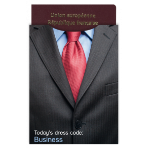 Protège-passeport - Dress code Business
