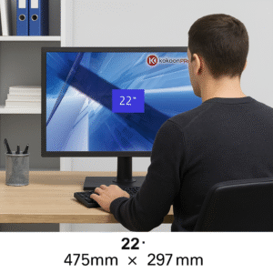 Filtre anti lumière bleue pour Ordinateur 22" ou inférieur