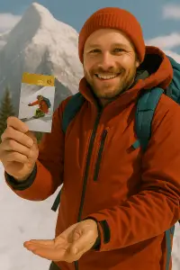 Protège-CB Montagne Skieur 2