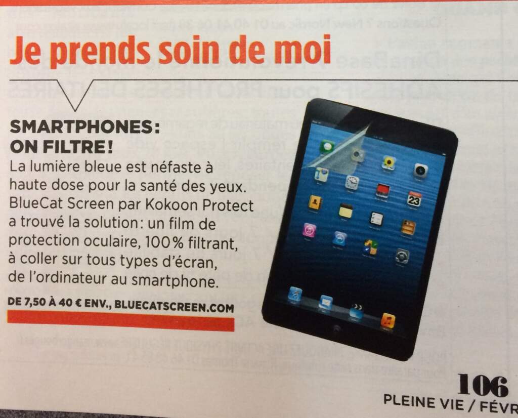 Article Pleine Vie Fev 2018