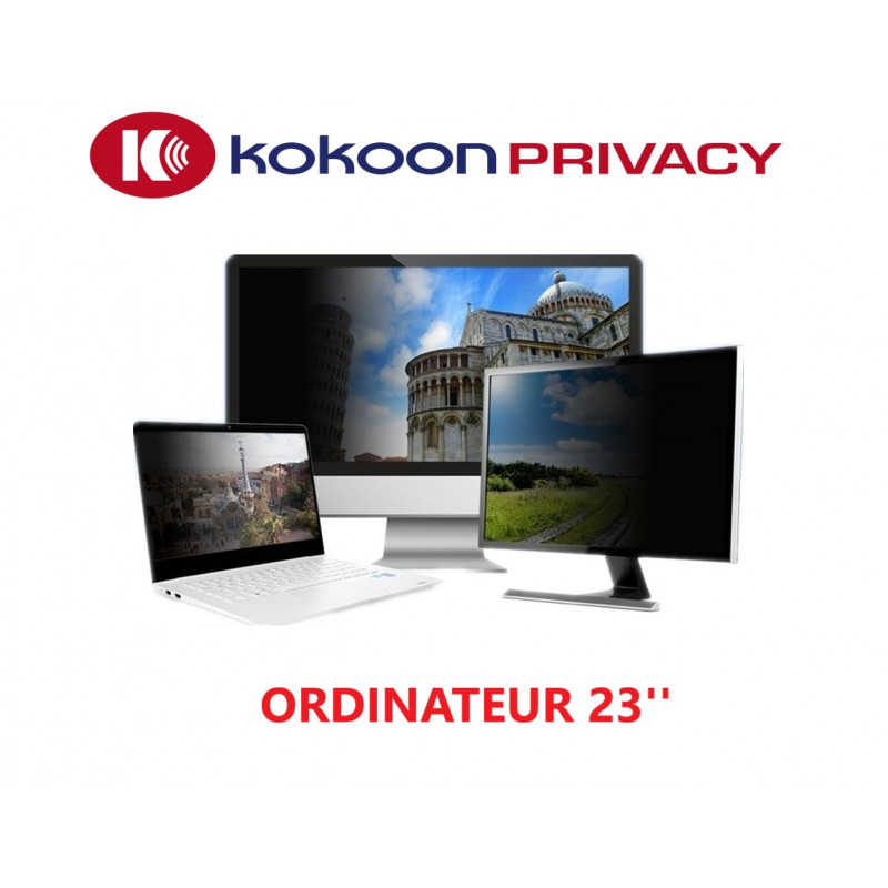 Filtre de confidentialité pour ordinateur 23″ Filtre de confidentialité pour ordinateur 23"