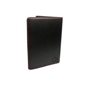 Protège-passeport Simili cuir noir