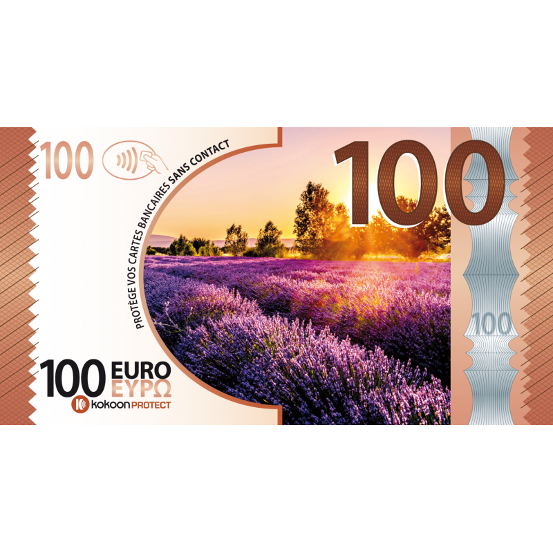 Billet Barrière RFID Kokoon Banknote Visuel France Billet Barrière RFID Kokoon Banknote Visuel France