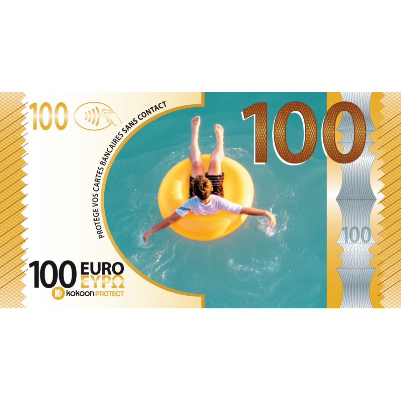 Billet Barrière RFID Kokoon Banknote Visuel Fruit Billet Barrière RFID Kokoon Banknote Visuel Fruit