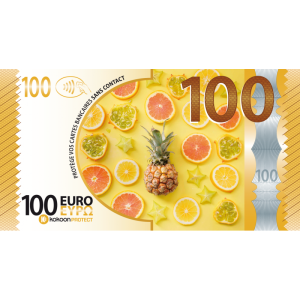 Billet Barrière RFID Kokoon Banknote Visuel Fruit