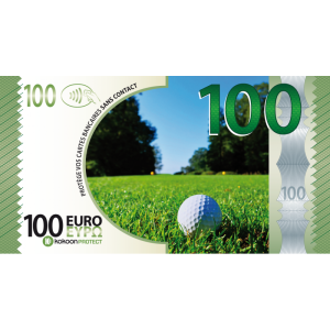 Billet Barrière RFID Kokoon Banknote Visuel Golf