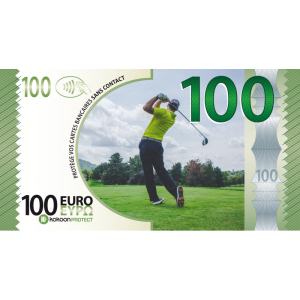 Billet Barrière RFID Kokoon Banknote Visuel Golf