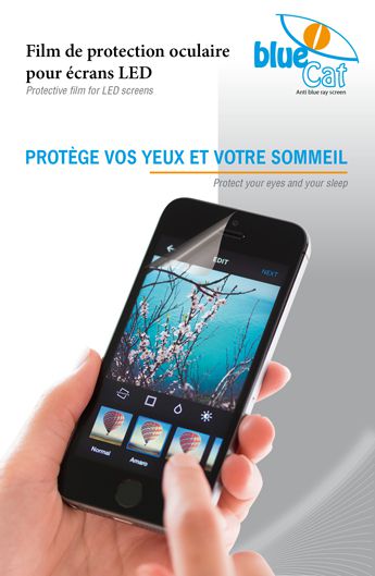 Filtre anti lumière bleue BlueCat Screen™