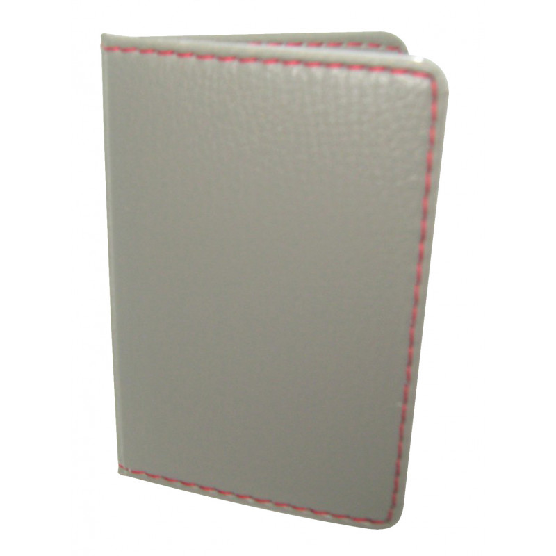 Protège-CB Simili cuir 2 cartes Gris Protège-CB Simili cuir 2 cartes Gris