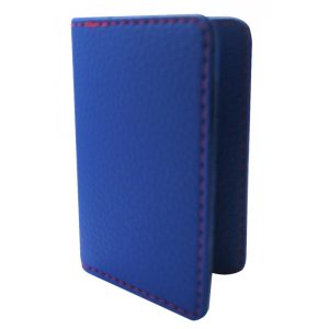 Présentoir de 16 Protège CB Barrière RFID en simili cuir 2 cartes
