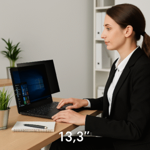Filtre de confidentialité anti  lumière bleue  pour ordinateur 13.3" 294X165