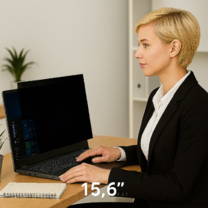 Filtre de confidentialité anti  lumière bleue pour ordinateur 15.6"344*194mm