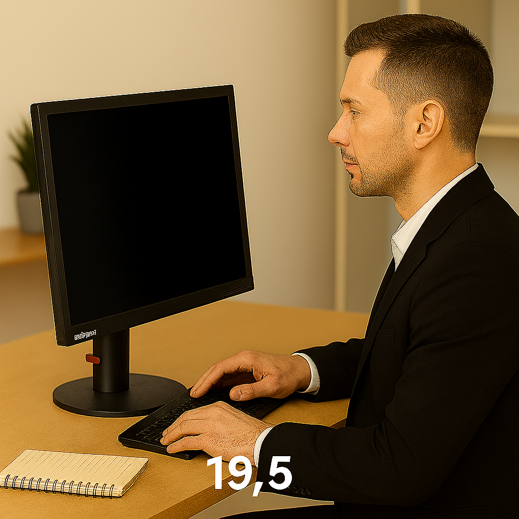 19,5''