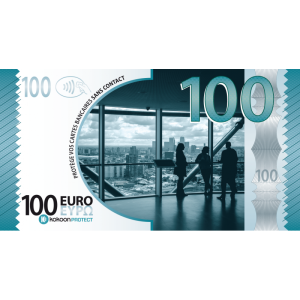 Présentoir de 12 Billets Barrière RFID Kokoon Banknote assortis
