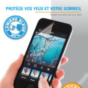 Filtre anti chocs & anti lumière bleue 30%