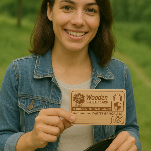 Carte Barrière RFID WOOD E-SHIELD