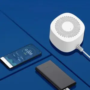 Mini moniteur de la qualité de l'air HCHO TVOC analyseur de CO2, température, connexion BT.
