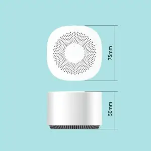Mini moniteur de la qualité de l'air HCHO TVOC analyseur de CO2, température, connexion BT.
