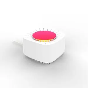 CAPTEUR DE CO2, alerte par variation de couleur, avec alarme automatique et connexion wifi
