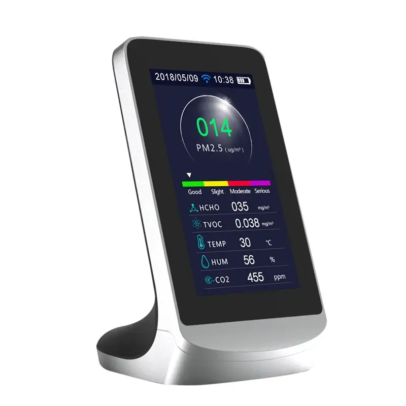 KAPM80 Détecteur de qualité de l’air multifonctions avec écran LCD KAPM80 Détecteur de qualité de l'air multifonctions avec écran LCD