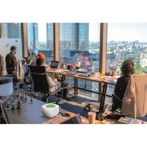 CAPTEUR DE CO2, alerte par variation de couleur, avec alarme automatique et connexion wifi