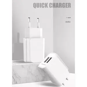 CHARGEUR SECTEUR 2.1A 2XUSB