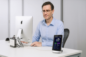 KAPM80 Détecteur de qualité de l'air multifonctions avec écran LCD