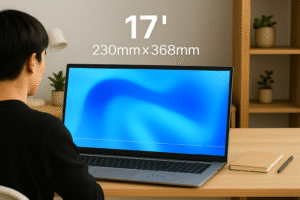 Protection d’écran BlueCat Screen PREMIUM pour Ordinateur portable 17 pouces  16/10e (230mmX368mm)