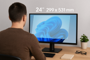 Protection d’écran BlueCat Screen PREMIUM pour Ordinateur  24 pouces (299X531mm)