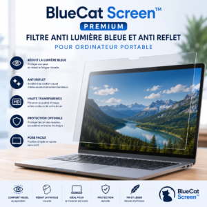 Protection d’écran BlueCat Screen PREMIUM pour Ordinateur portable 14, 1 pouces (190mmX304mm)
