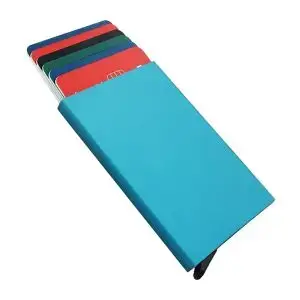 Porte cartes Barrière RFID Aluminium couleur