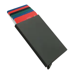 Porte cartes Barrière RFID Aluminium couleur