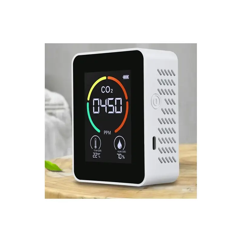 – Détecteur de qualité de l’air en CO2 avec écran LCD - Détecteur de qualité de l’air en CO2 avec écran LCD