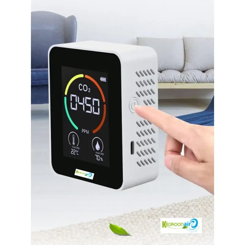 – Détecteur de qualité de l’air en CO2 avec écran LCD - Détecteur de qualité de l’air en CO2 avec écran LCD