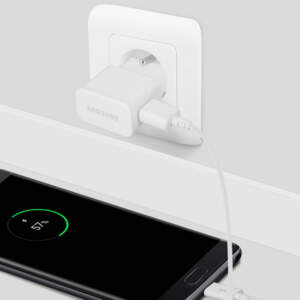 Samsung EP-TA20EWEB Adaptateur Secteur USB - 2A, 5V - Charge rapide - SAMSUNG
