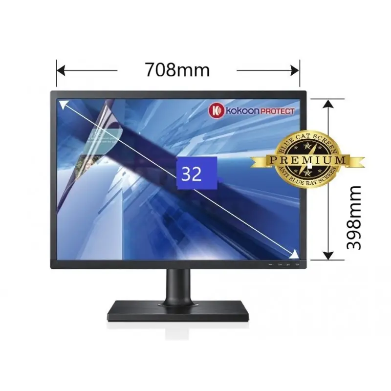 Protection d’écran BlueCat Screen PREMIUM pour Ordinateur 24 pouces (299X531mm) ou inférieur Protection d’écran BlueCat Screen PREMIUM pour Ordinateur 24 pouces (299X531mm) ou inférieur