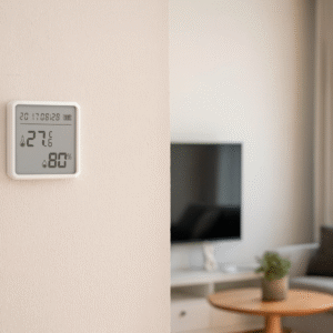 KAPTM100WF thermomètre capteur de température et d'humidité Tuya WIFI mural