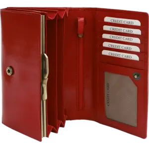 Portefeuille femme compagnon barrière anti-RFID