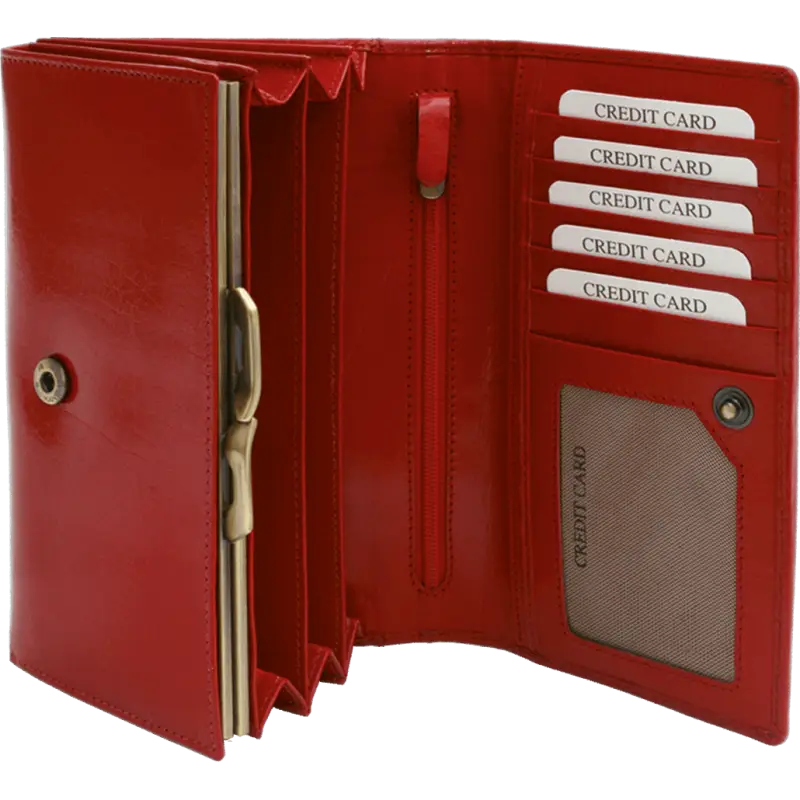 Portefeuille femme compagnon barrière anti-RFID Portefeuille femme compagnon barrière anti-RFID