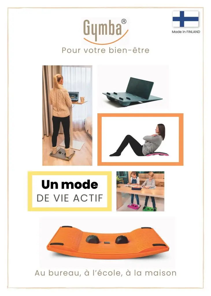 Gymba planche ergonomique