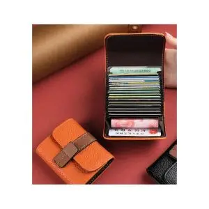Portefeuille Accordéon 12 poches, barrière RFID KOKOON