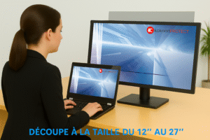 Filtre  anti reflets REFLECT PROTECT pour Ordinateur sur mesure