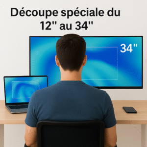 Protection d’écran BlueCat Screen PREMIUM pour Ordinateur  sur mesure