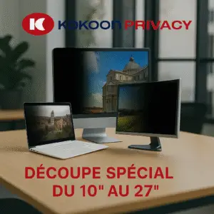 Filtre  de confidentialité  KOKOON PRIVACY pour Ordinateur sur mesure