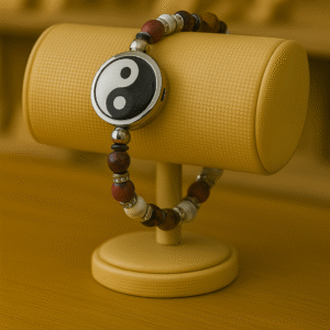 BRACELET FEMME ANTI-ONDES « HOWLITE + RHODONITE »