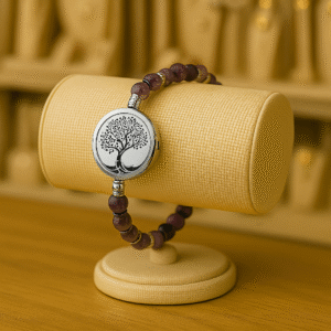 BRACELET FEMME ANTI-ONDES « AMETHYSTE+ HEMATITE »
