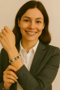BRACELET HOWLITE, JASPE KAMBABA & OEILDE TIGRE